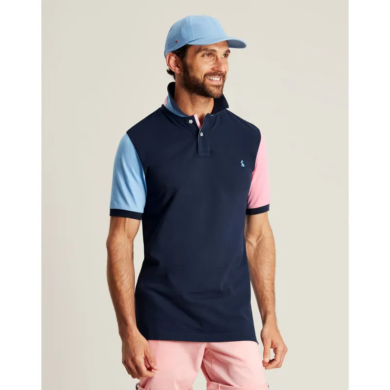 Joules Men's Woody Polo Shirt - French Navy-2